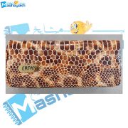 تصویر  جامدادی تک زیپ عرفان مدل پوست ماری