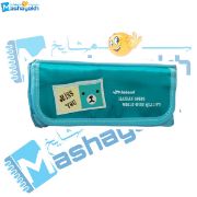 تصویر جامدادی تک زیپ سهند با طراحی جمع‌وجور و مقاوم، مناسب مدرسه و استفاده روزمره