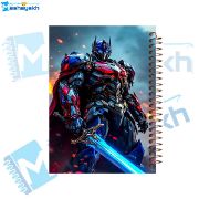 تصویر  دفتر مشق 200 برگ مشایخ طرح تبدیل شوندگان مدل اپتیموس پرایم کد WN673