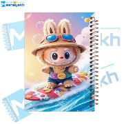 تصویر  دفتر مشق 200 برگ مشایخ طرح لبوبو (LABUBU) کد WN597