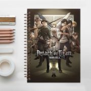 تصویر  دفتر مشق 200 برگ مشایخ طرح حمله به تایتان (ATTACK ON TITAN) مدل انیمه کد WN137