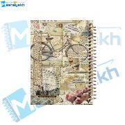 تصویر  دفتر مشق 200 برگ مشایخ طرح  وینتیج کد WN679