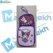 تصویر  جامدادی سه زیپ طرح کرومی مدل کوله پشتی 