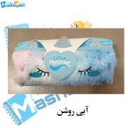 تصویر  جامدادی 2 زیپ طرح یونیکورن ( اسب تک شاخ )