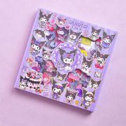 تصویر  استیکر طرح کرومی (KUROMI) بسته 100 عددی