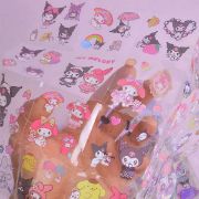 تصویر  استیکر طرح کرومی (KUROMI) بسته 100 عددی