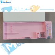 تصویر  جامدادی کتابی طرح یونیکورن 