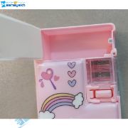 تصویر  جامدادی کتابی طرح یونیکورن 