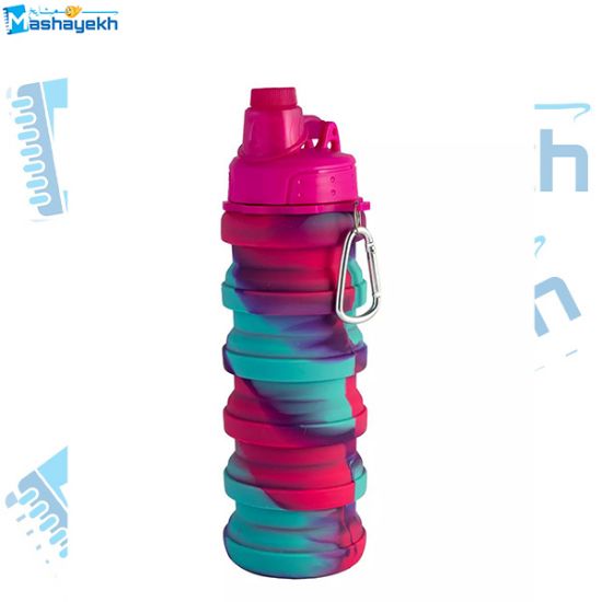 قمقمه سیلیکونی مدل تاشو