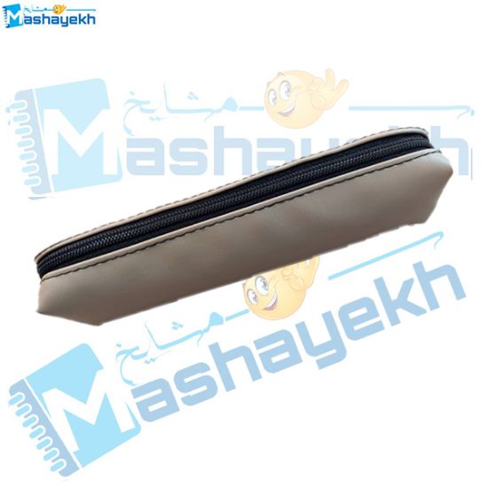 تصویر جامدادی تک زیپ با طراحی ساده و جمع‌وجور مناسب مدرسه و استفاده روزمره