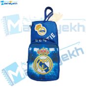 جامدادی سه زیپ طرح رئال مادرید مدل کوله پشتی