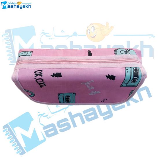 4️⃣ جامدادی ۳ زیپ درب‌دار فانتزی و کاربردی برای دانش‌آموزان