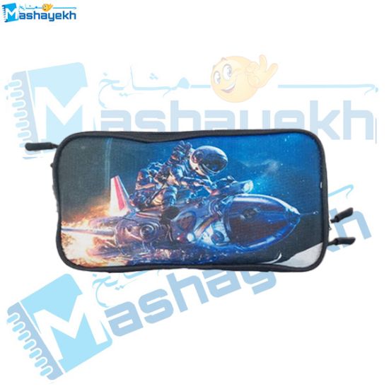 جامدادی ۳ زیپ طرح فضانورد