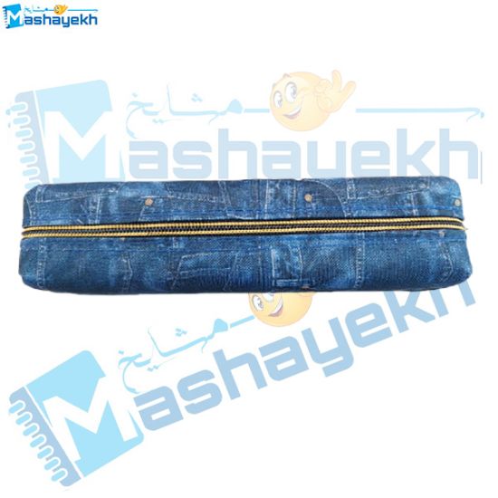 جامدادی تک زیپ طرح شلوار جین