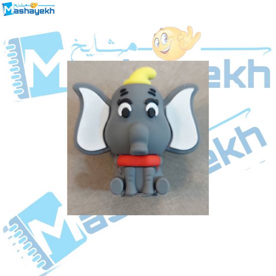 تراش سیلیکونی طرح فیل فانتزی با بدنه نرم و مخزن جمع‌آوری تراشه‌ها