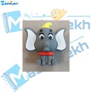 تصویر  تراش سیلیکونی طرح فیل