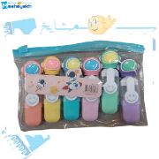 ماژیک هایلایت فانتزی طرح فضانورد بسته ۶ عددی