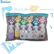 تصویر  ماژیک هایلایت فانتزی طرح پنجه های گربه ای بسته 6 عددی 