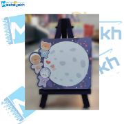 تصویر  نوت بوم سویل طرح حیوانات فضانورد کد 1205 