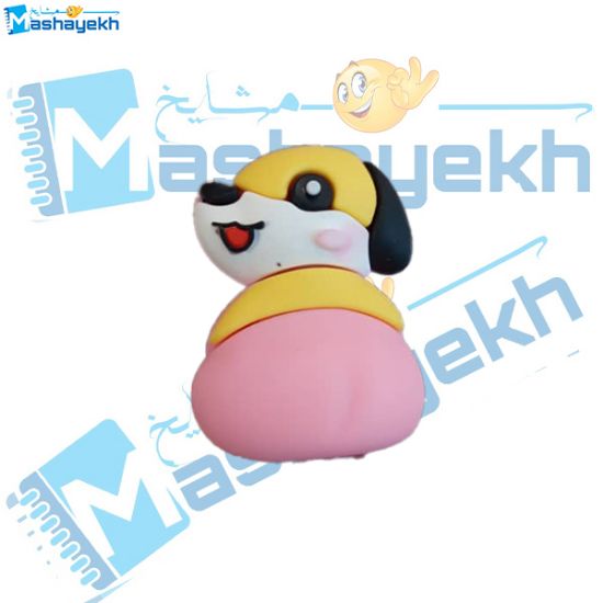 تراش سیلیکونی طرح هاپو کوچولو با بدنه نرم و مخزن جمع‌آوری تراشه‌ها