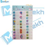 برچسب مداد طرح موجودات دریایی بسته 23 عددی