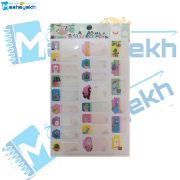 تصویر  برچسب مداد طرح لاما و کاکتوس بسته 23 عددی 