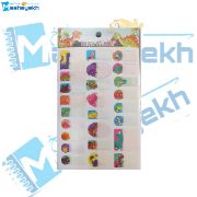 تصویر  برچسب مداد طرح دایناسور بسته 23 عددی