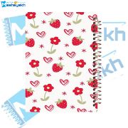 تصویر  دفتر مشق 60 برگ مشایخ طرح گل گلی MN288 