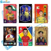 ست دفتر مشق 60 برگ مشایخ طرح فوتبالی رونالدو