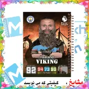 تصویر  دفتر مشق 60 برگ مشایخ طرح ارلینگ هالند مدل کیمدی کد MN449 