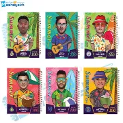 ست دفتر مشق 60 برگ مشایخ طرح کیمدی – صفحات باکیفیت و طراحی فانتزی