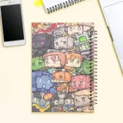 تصویر دفتر مشق ۱۰۰ برگ مشایخ طرح ماینکرافت