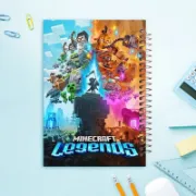 تصویر  دفتر مشق 200 برگ مشایخ طرح ماینکرافت (MINECRAFT) کد WN132