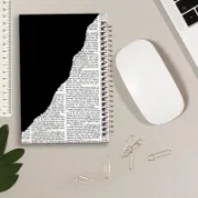 دفتر مشق ۲۰۰ برگ مشایخ طرح وینتیج (VINTAGE) کد WN115