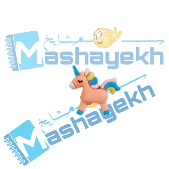 سرمدادی سیلیکونی طرح یونیکورن فانتزی با رنگ‌های شاد و طراحی بامزه