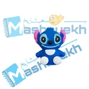 سرمدادی سیلیکونی طرح استیچ با طراحی فانتزی آبی رنگ و جنس نرم