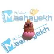 تصویر  سرمدادی سیلیکونی طرح خرس قهوه ای