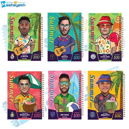 تصویر برای دسته  ست دفاتر زبان / 60 برگ / A5(15*20)