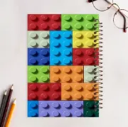 تصویر  دفتر شطرنجی 50 برگ مشایخ طرح بازی لگو کد NCH253 (CH25)