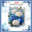 دفتر شکرگزاری 100 برگ مشایخ طرح دسته گل رز کد ZT368 – ثبت لحظات مثبت و انرژی‌بخش 🌹✨