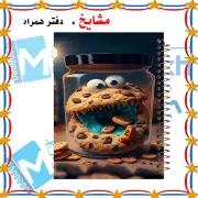 تصویر  دفتر مشق 100 برگ مشایخ طرح کوکی شکمو مدل کیوت کد YN190