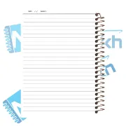 تصویر  دفتر مشق 100 برگ مشایخ طرح یونیکورن (تک شاخ) کد YN127 