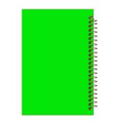 تصویر  دفتر مشق حاشیه رنگی 60 برگ مشایخ طرح ساده رنگی کد MNR432 