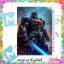 دفتر مشق ۶۰ برگ مشایخ با چاپ رنگی طرح اپتیموس پرایم (Optimus Prime) از مجموعه تبدیل‌شوندگان (Transformers) با جلد طلقی و حاشیه‌های رنگی